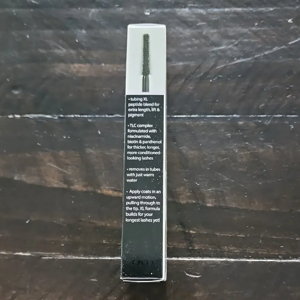 TARTE Tartelette XL Tubing Mascara Eyes Makeup Cosmetics Black Full Size